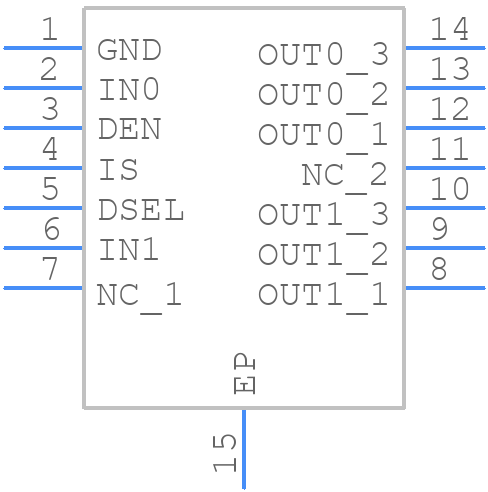 BTT60302ERAXUMA1 - Infineon - PCB symbol