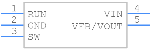 TD6811 - Techcode Semicon - PCB symbol