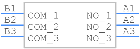 206-311ST - CTS - PCB symbol