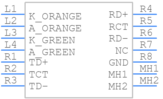 RVB-ZZ-0004 - UDE Corp - PCB symbol