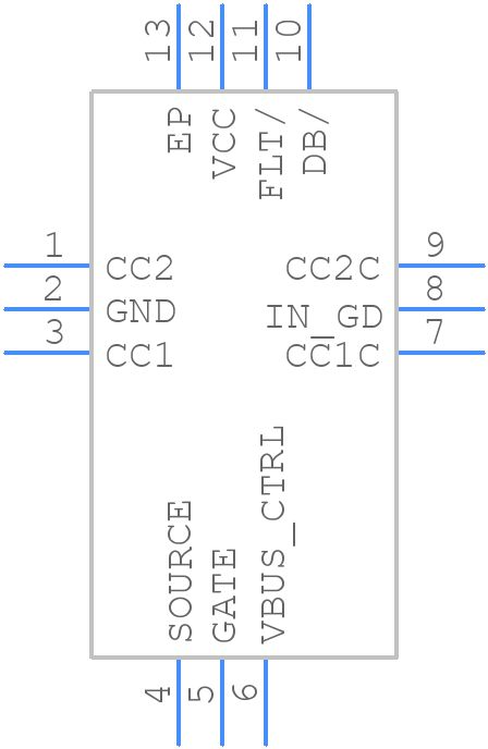TCPP01-M12 - STMicroelectronics - PCB symbol