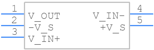 OPA656NB/250 - Texas Instruments - PCB symbol