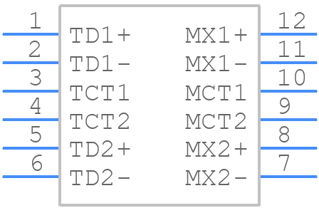 ALANL100X1-DE12DT - ABRACON - PCB symbol