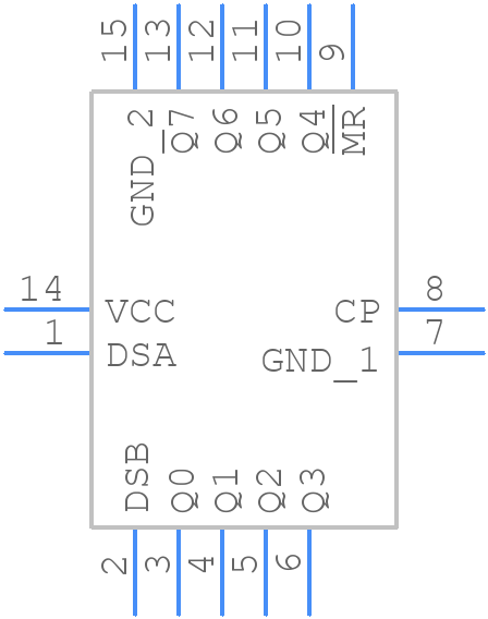 74AHCT164BQ,115 - Nexperia - PCB symbol