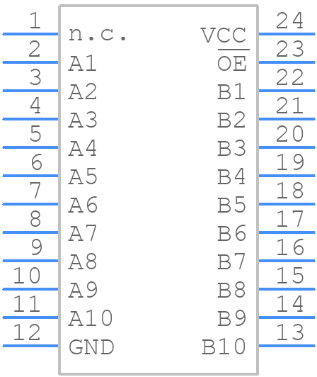 CBTD3861PW,118 - Nexperia - PCB symbol