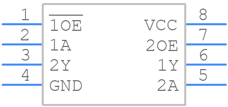 74AHC2G241DC-Q100H - Nexperia - PCB symbol