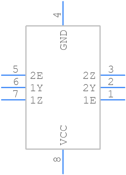 74LVCV2G66GM,125 - Nexperia - PCB symbol