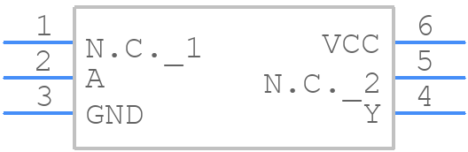 74AXP1G04GNH - Nexperia - PCB symbol