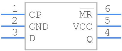 74AUP1G175GS,132 - Nexperia - PCB symbol