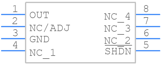 LT1121CS8#PBF - Analog Devices - PCB symbol