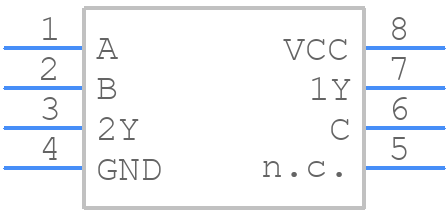 74AUP1G885GF,115 - Nexperia - PCB symbol