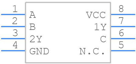 74AUP1G885GS,115 - Nexperia - PCB symbol