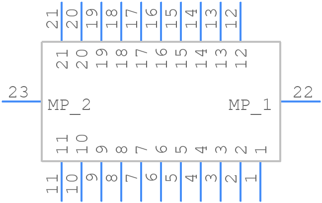 M40-6202146R - Harwin - PCB symbol