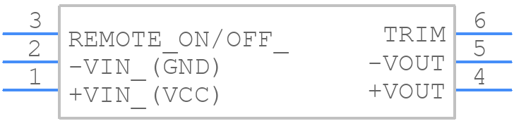 TEN 40-4815WIE - Traco Power - PCB symbol