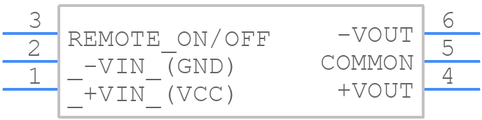 TEN 40-2423WIE - Traco Power - PCB symbol