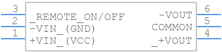 TEN 40-4823WIE - Traco Power - PCB symbol