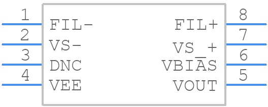 LT1787IMS8#PBF - Analog Devices - PCB symbol