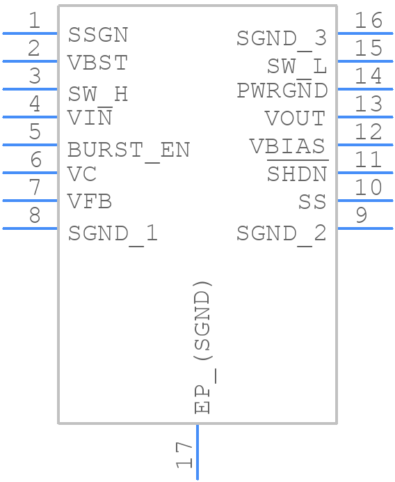 LT3433EFE#PBF - Analog Devices - PCB symbol