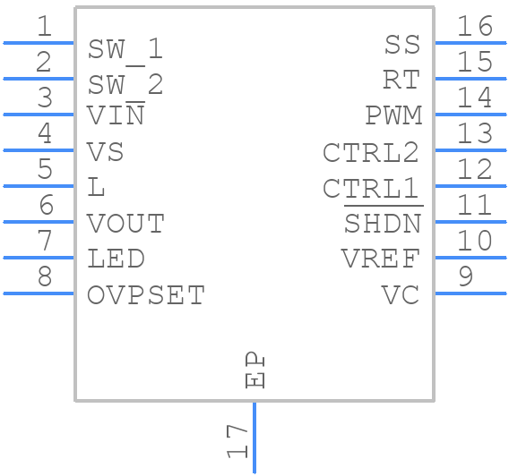 LT3478IFE#PBF - Analog Devices - PCB symbol