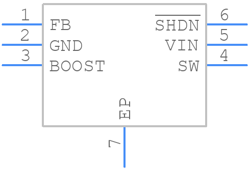 LT3503EDCB#TRMPBF - Analog Devices - PCB symbol