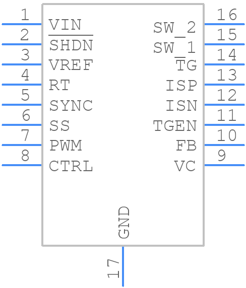 LT3517EFE#PBF - Analog Devices - PCB symbol