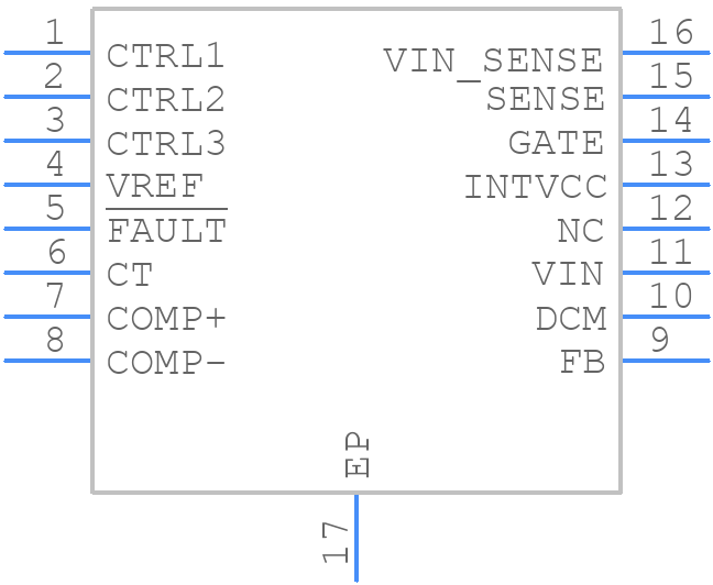 LT3799EMSE#PBF - Analog Devices - PCB symbol