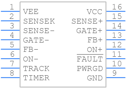 LT4220CGN#PBF - Analog Devices - PCB symbol