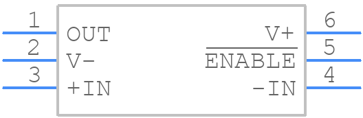 LT6230IS6#TRMPBF - Analog Devices - PCB symbol