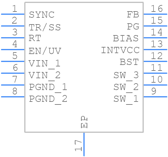 LT8610EMSE#PBF - Analog Devices - PCB symbol