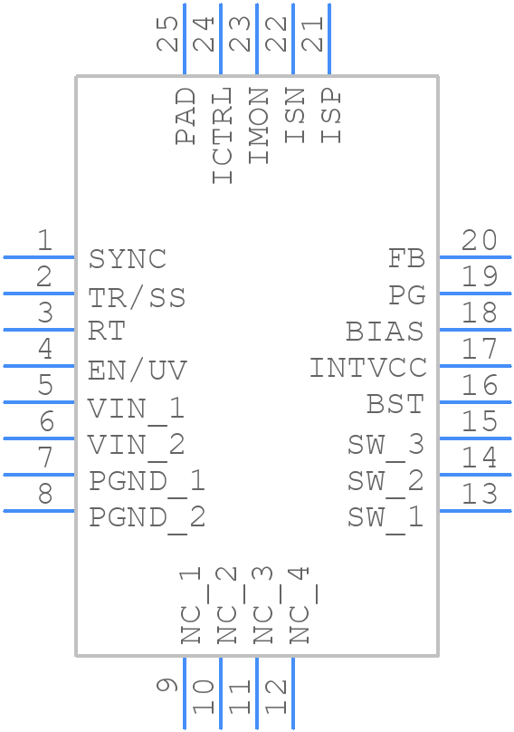 LT8611EUDD#PBF - Analog Devices - PCB symbol