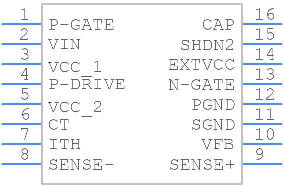 LTC1159CS#PBF - Analog Devices - PCB symbol