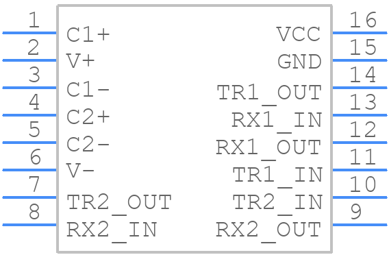 LTC1383CS#PBF - Analog Devices - PCB symbol