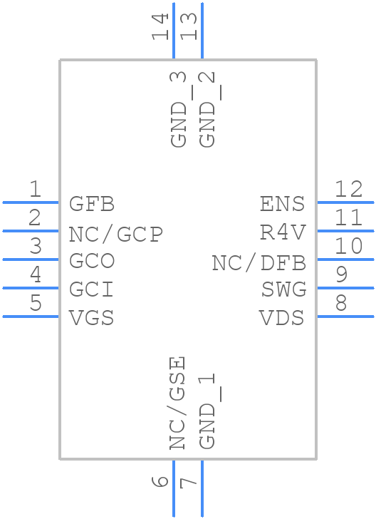 MABC-001000-DP000L - MACOM - PCB symbol