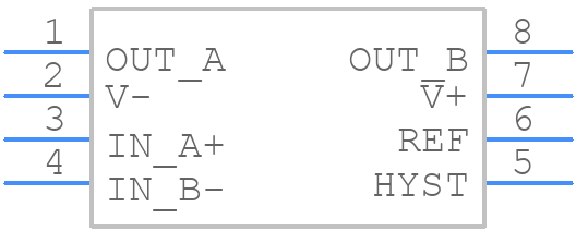 LTC1442IS8#PBF - Analog Devices - PCB symbol