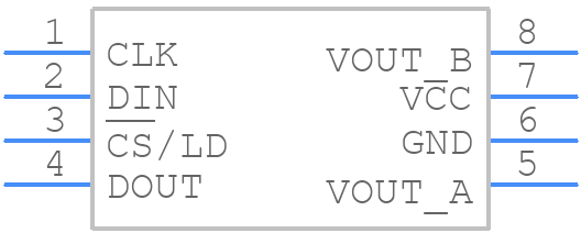 LTC1446LCS8#PBF - Analog Devices - PCB symbol