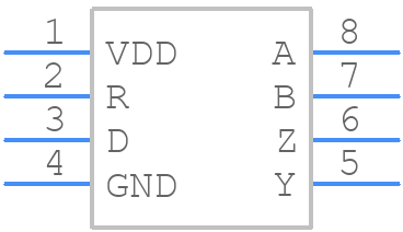 LTC1686CS8#PBF - Analog Devices - PCB symbol