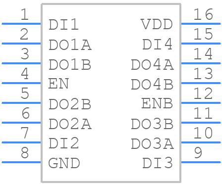 LTC1688CS#PBF - Analog Devices - PCB symbol