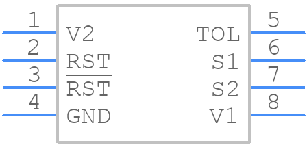 LTC2904ITS8#TRMPBF - Analog Devices - PCB symbol