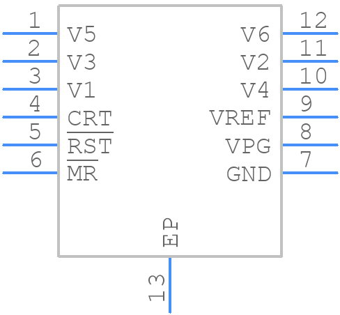 LTC2930CDD#PBF - Analog Devices - PCB symbol