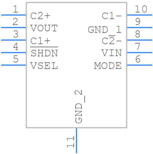 LTC3203EDD-1#PBF - Analog Devices - PCB symbol