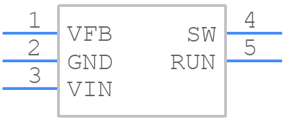 LTC3564ES5#TRMPBF - Analog Devices - PCB symbol