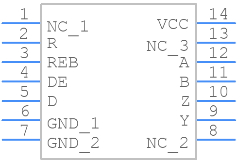 LTC491IS#PBF - Analog Devices - PCB symbol