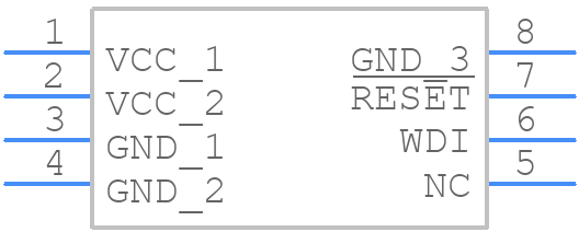 LTC699CS8#PBF - Analog Devices - PCB symbol
