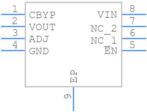 MAQ5280YME - Microchip - PCB symbol