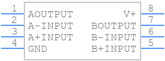NJM2746E-TE2 - Nisshinbo - PCB symbol