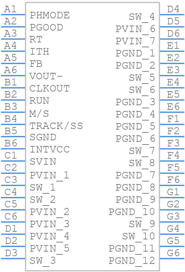 LTC7150SEY#PBF - Analog Devices - PCB symbol