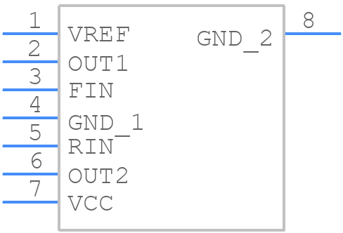 BD6231HFP-TR - ROHM Semiconductor - PCB symbol