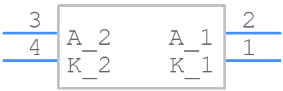 DA227TL - ROHM Semiconductor - PCB symbol