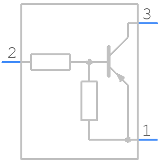 DTB123YKT146 - ROHM Semiconductor - PCB symbol