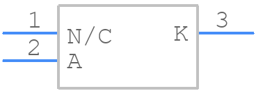 RB421DT146 - ROHM Semiconductor - PCB symbol